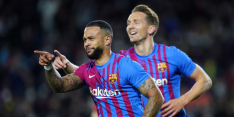 Frenkie, Luuk én Memphis delen in feestvreugde FC Barcelona