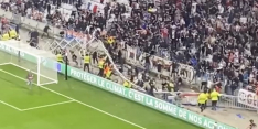 Bizarre beelden: Lyon-fans laten zich gaan na complete afgang
