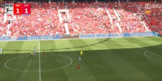 Flekken niet meer op zijn post: Leverkusen scoort vanaf middenlijn