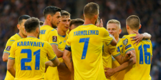 Oekraïne mag op emotionele avond blijven dromen van WK-ticket