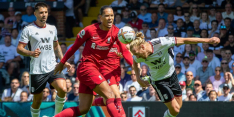 Negatieve hoofdrol Van Dijk bij valse start Liverpool tegen Fulham