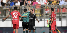 Juventus zakt na rode kaart Di María verder weg in moeras
