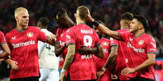 Union verliest koppositie na dramatische helft bij Leverkusen