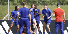 Uitvaller bij Oranje-training daags na gelijkspel tegen Ecuador