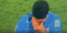 Video: Suárez in tranen na dramatische uitschakeling Uruguay