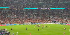 Video: Ronaldo heeft geen zin in feestje en trekt snel naar binnen