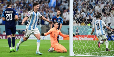 Argentinië naar finale met dank aan uitblinkende Messi en Álvarez