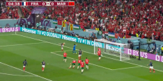 Horrorstart voor Marokko: Frankrijk al binnen vijf minuten op 1-0