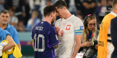 Lewandowski moet lachen om Messi-vraag: "Dat is niet aan mij"