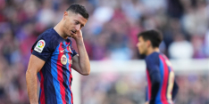 Klap voor FC Barcelona: Lewandowski moet kraker missen