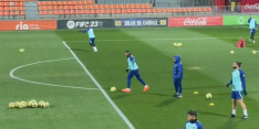 Video: Memphis traint mee met Atlético in afwachting van transfer 