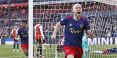 Ajax dankt Mats Wieffer na gelijkmaker tegen Feyenoord