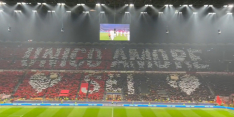 AC Milan-tifosi komen met fraaie liefdesverklaring op Valentijnsdag