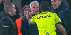 'The special one' doet het weer: Mourinho pakt rood na één minuut