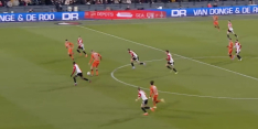 Feyenoord verdedigt dramatisch en komt verrassend op achterstand