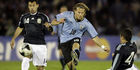 Argentinië klopt Uruguay en mag naar WK