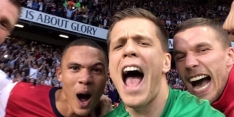Szczesny scoort met selfie op White Hart Lane