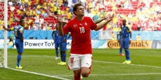 Zwitserland wint spannend duel in slotseconden van Ecuador