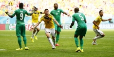 Colombia op rozen na moeizame zege op Ivoorkust