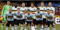 Opstelling België per abuis al naar buiten gekomen