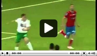 Video: Helsingborg-verdediger vuurt prachtig raak