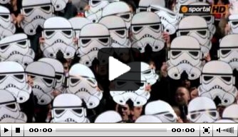 Video: fans CSKA Sofia geïnspireerd door Star Wars