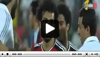 Video: Egyptenaar Salah op weg naar treffer, scheids fluit af