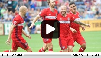Video: Goossens maakt tweede doelpunt voor Chicago Fire