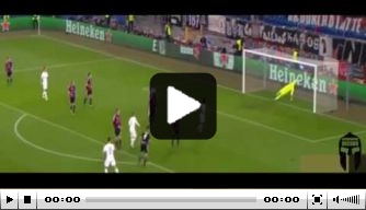 Video: Vorstelijke volley Meunier helpt PSG langs Basel
