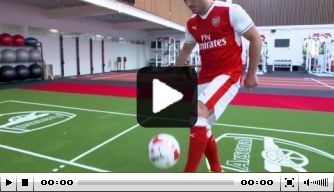 Video: Kolasinac voor het eerst in het Arsenal-shirt