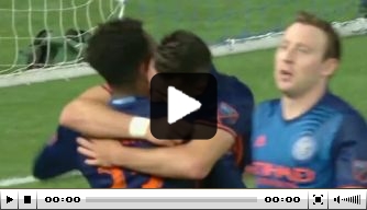 Video: Villa maakt opnieuw fraai doelpunt bij New York City