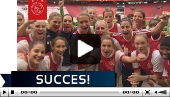 Video: Swart en Bergkamp wensen Oranje-vrouwen succes