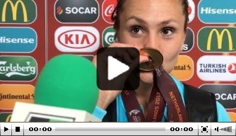 Video: Martens kust medaille: "Gewoon Europees kampioen!"