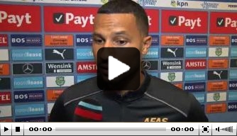 Video: AZ-debutant Van Rhijn over remise in Groningen
