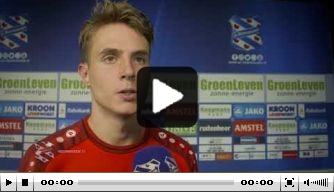 Video: Heerenveen-spelers over de zeperd tegen Vitesse