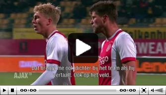 Kristensen: "Ik begin te wennen aan de Ajax-manier van spelen"