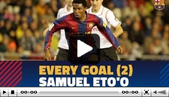 Video: alle goals van Eto'o in dienst van FC Barcelona