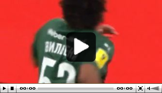 Video: Vilhena draagt met fraaie goal bij aan 7-2-zege Krasnodar