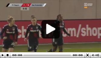 Video: Vrouwen Ajax al binnen halve minuut op achterstand in CL