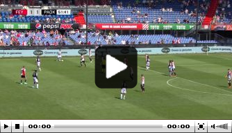 Oei: giga-blunder nieuwe doelman Feyenoord tegen PAOK