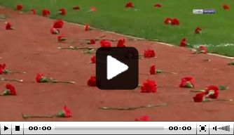 Duizenden rozen: omgekomen Konyaspor-speler prachtig herdacht