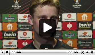 Video: Frenkie de Jong reageert op ziekte Van Gaal