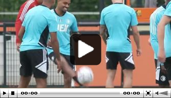 Video: Feyenoord-aanwinsten maken debuut op trainingsveld