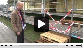Video: ONS Sneek bouwt stadion voor duel met Ajax