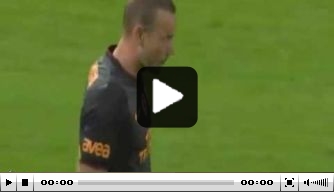 Video: Sneijder vuurt weer raak voor Galatasaray
