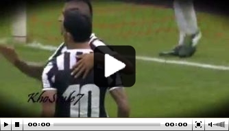 Video v/d dag: Tevez maakt eerste Juve-goal